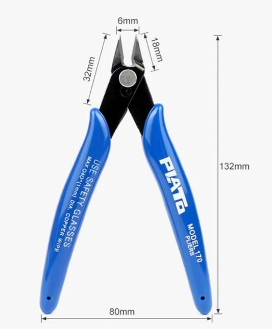 Precision Wire Flush Cutters – Ultra Sharp Tool for Electronics and DIY Projects