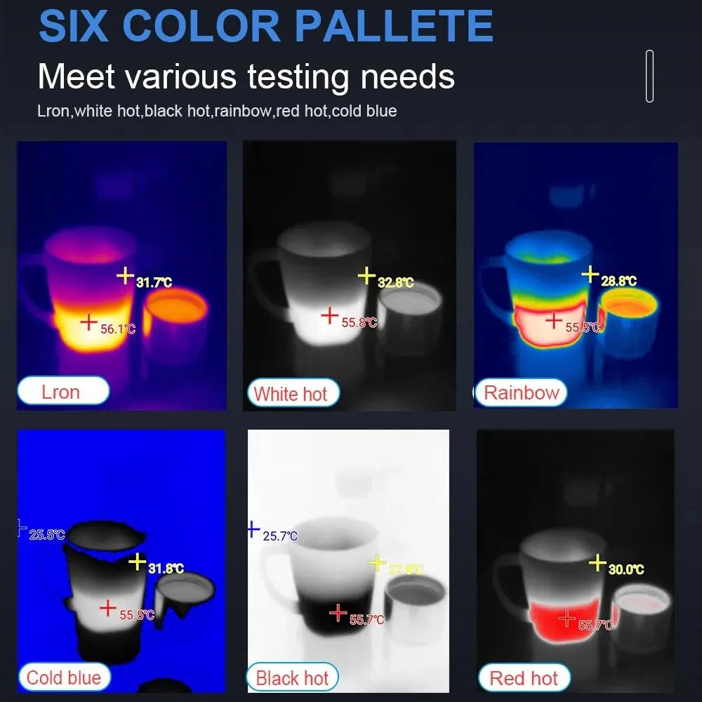 T7 256*192 Android Type-C Thermal Imager 25Hz Mobile Thermal Imaging Camera Device Fault Detectector