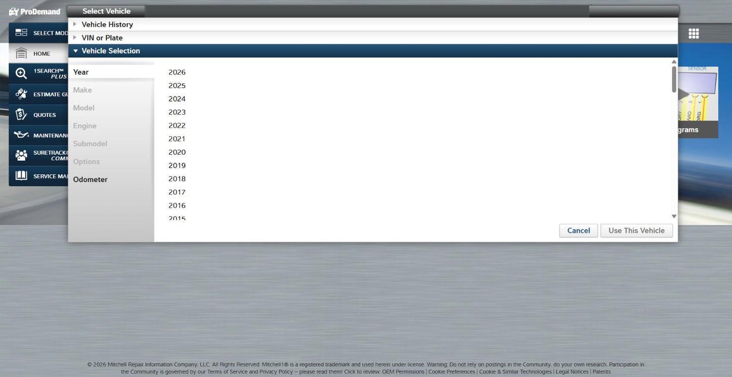 Mitchell Prodemand Online 1 Year Subscription All Years 2025- Makes and Models, Remote TeamViewer Install