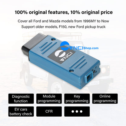 GC VNCI VCM3 Diagnostic Tool for New Ford Mazda Lincoln Supports CAN FD DoIP Work with Ford Mazda Original Software Driver + Ford IDS Unlimited