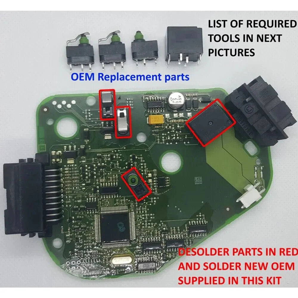 Audi A6/S6 C6 Steering Lock Actuator Repair Kit - 4F0905852B