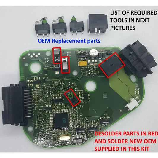 Audi A6/S6 C6 Steering Lock Actuator Repair Kit - 4F0905852B