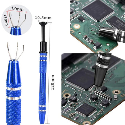 4-Claw IC Chip Extractor Remover Precision Pickup Tool – Global Commerce CA