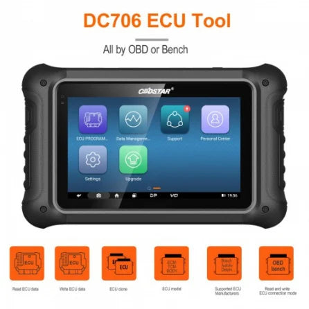 1-Year Subscription Renewal for the DC706 ECU Cloning Tool (OBDSTAR)