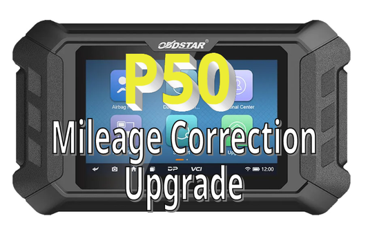 OBDSTAR P50 Mileage Correction upgrade package