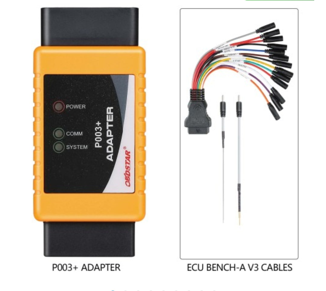 OBDSTAR P003+ Adapter for OBDSTAR DC706 Support ME9.0, MED9.1, MED9.6.1, ME9.6.1, MED9.5.10, EDC16C39, EDC16CP35, EDC16C8