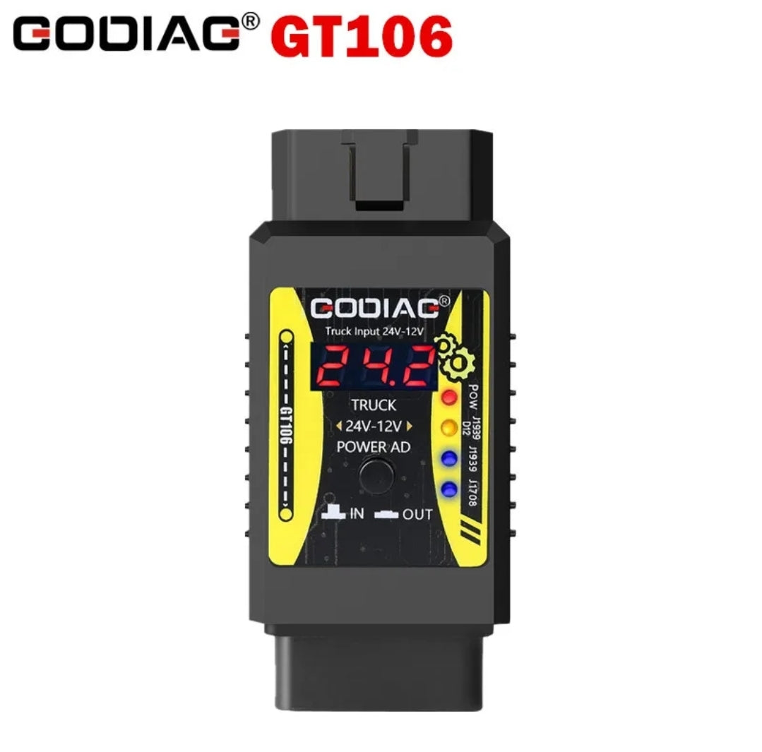 GODIAG GT106 24V to 12V Heavy Duty Truck adapter