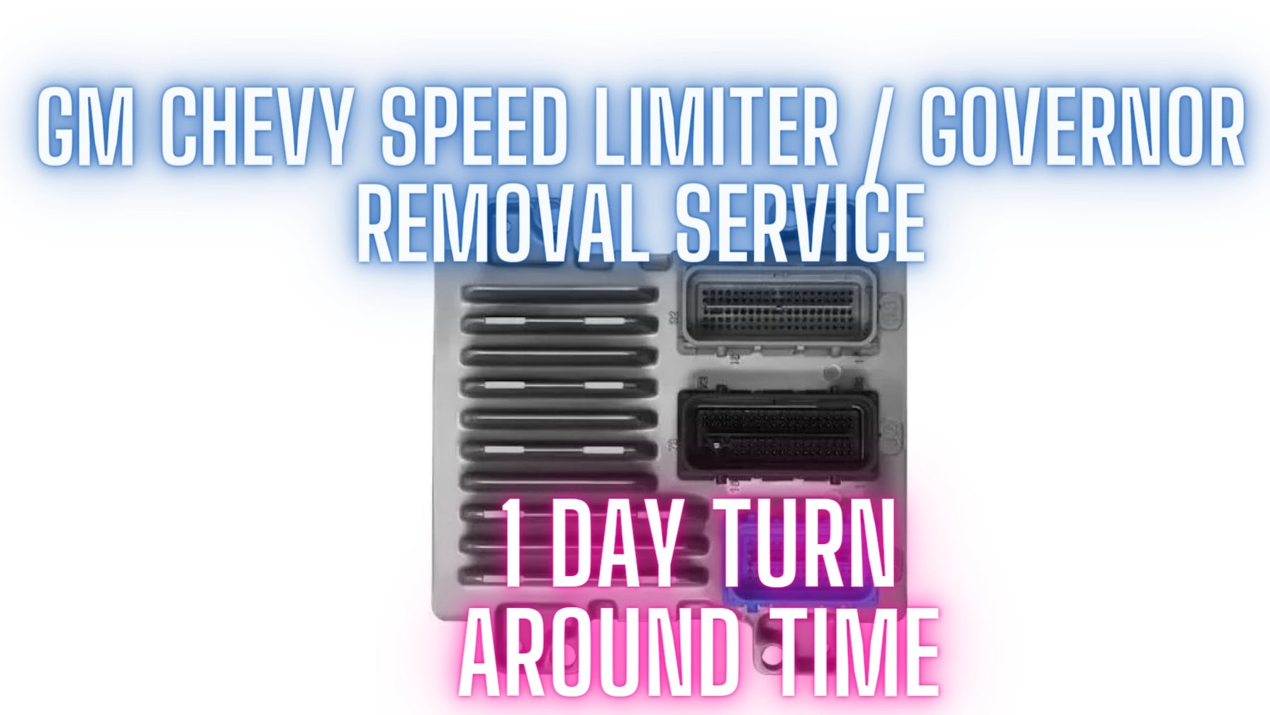 GM Chevy Speed limiter/ Governor REMOVAL SERVICE Global Commerce CA