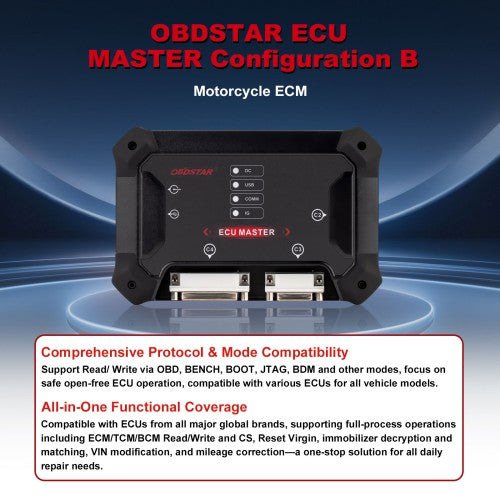 *PRE-ORDER* OBDSTAR ECU MASTER B Version for Motorcycle ECM/ TCM/ BCM Clone