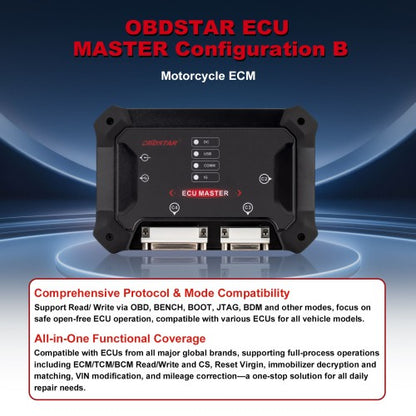 *PRE-ORDER* OBDSTAR ECU MASTER B Version for Motorcycle ECM/ TCM/ BCM Clone