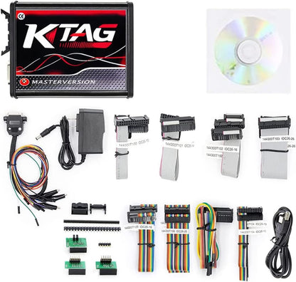 Latest 2023 K-TAG Professional ECU Diagnostic Set, KTAG Firmware V7.020 V2.25 Programming Tool Master Version