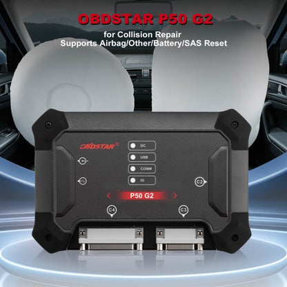 *PRE-ORDER* OBDSTAR ECU MASTER D Version P50 G2 for Airbag Reset/ Battery Reset/ SAS Reset