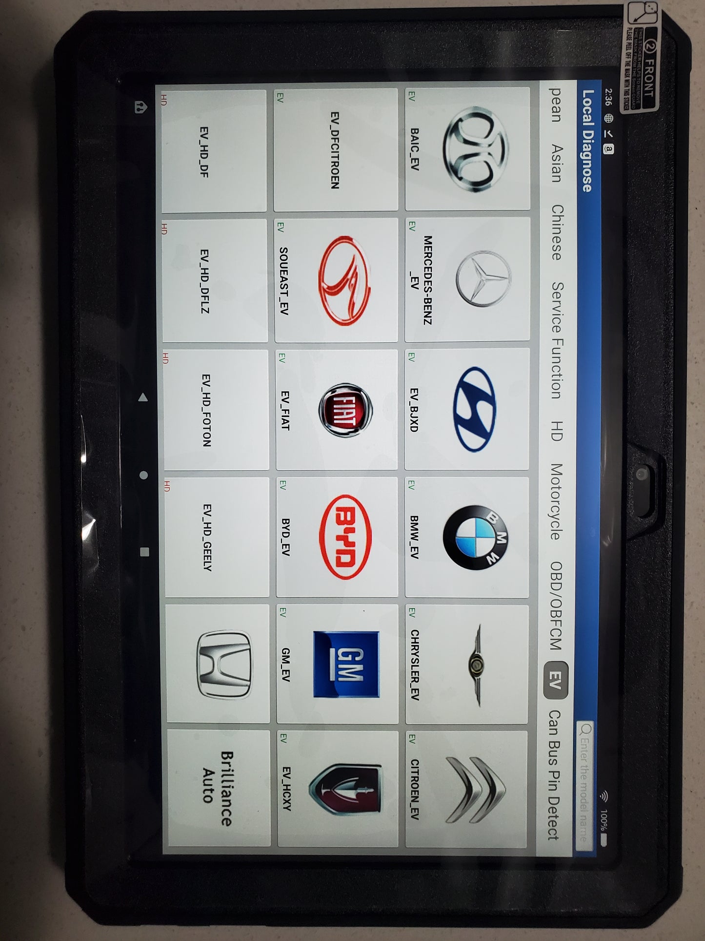 Launch Based Automotive Diagnostic Scanner ALL MAKES and MODELS 2 Years free updates