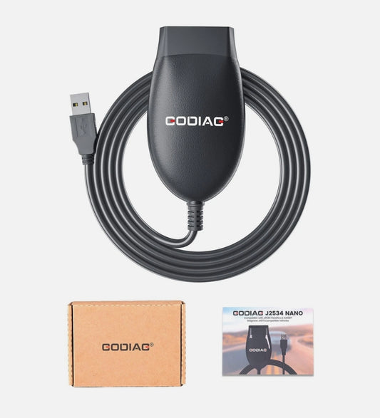 GODIAG J2534 Passthru & ELM327 Diagnose J1979 Diagnostic Cable