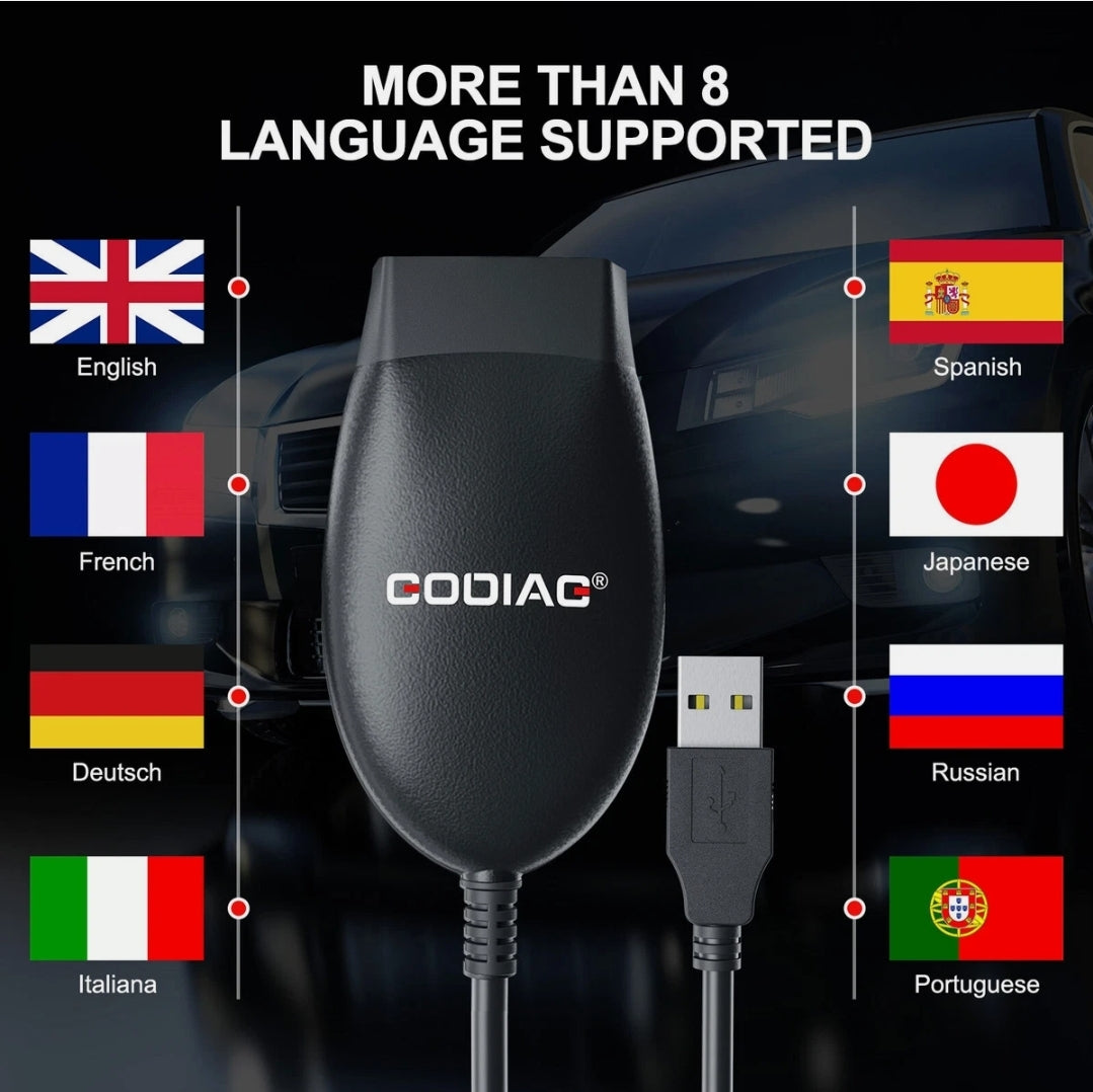 GODIAG J2534 Passthru & ELM327 Diagnose J1979 Diagnostic Cable