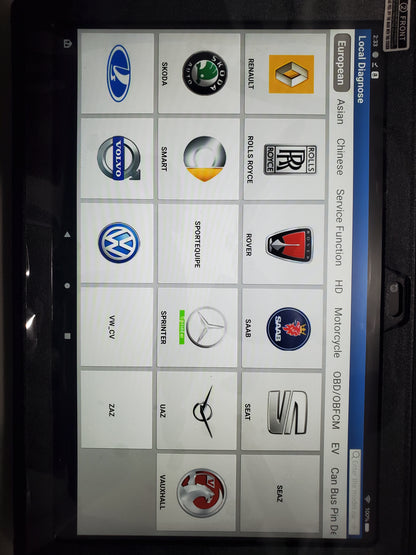 Launch Based Automotive Diagnostic Scanner ALL MAKES and MODELS 2 Years free updates
