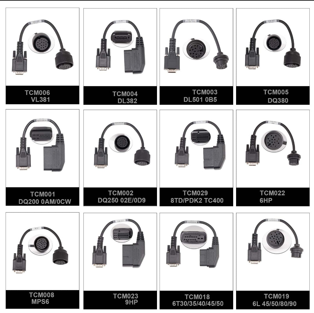 *PREORDER* OBDSTAR 25 Pcs of TCM Cables for DC706/ Blue & Green G3