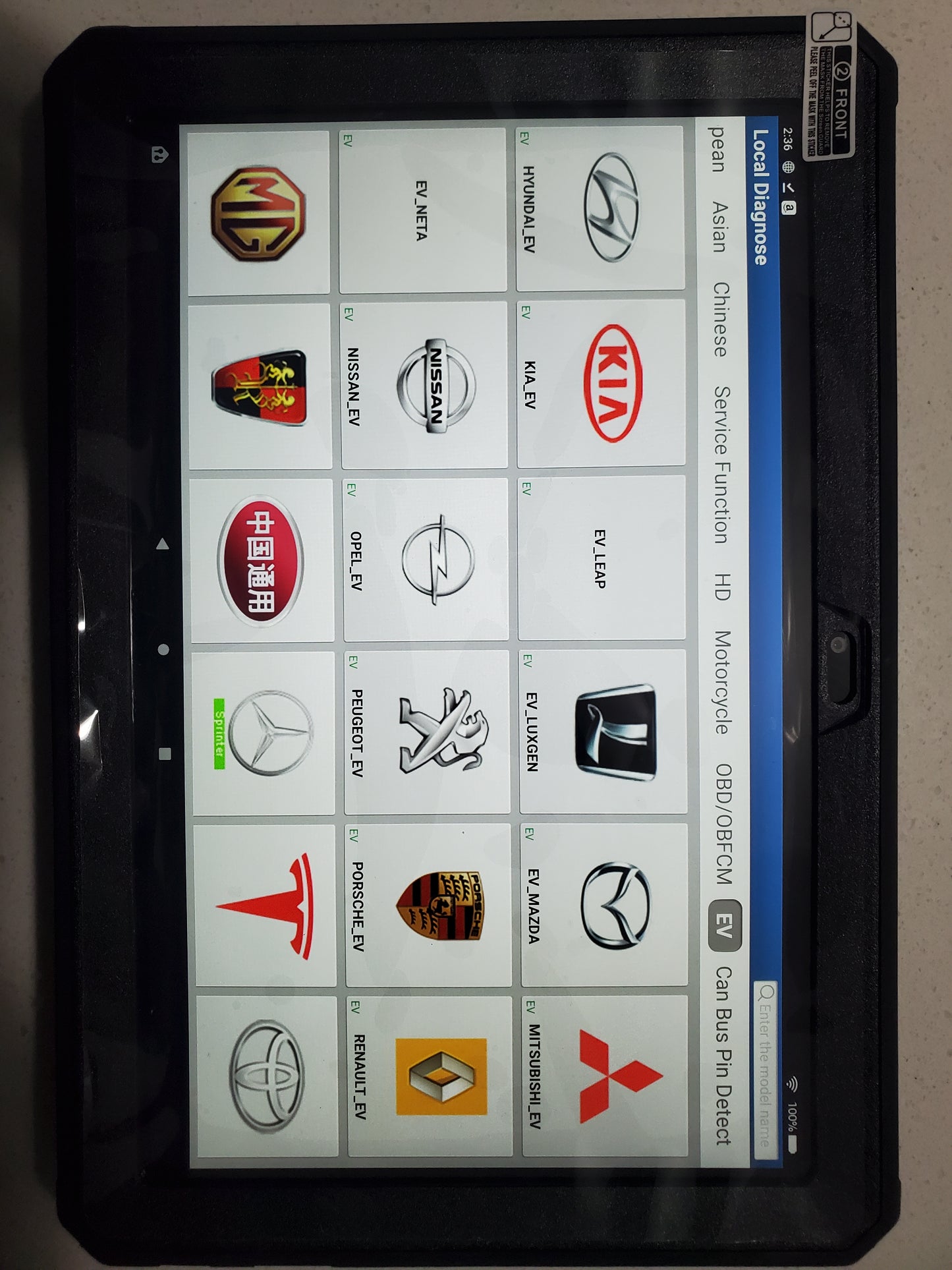 Launch Based Automotive Diagnostic Scanner ALL MAKES and MODELS 2 Years free updates