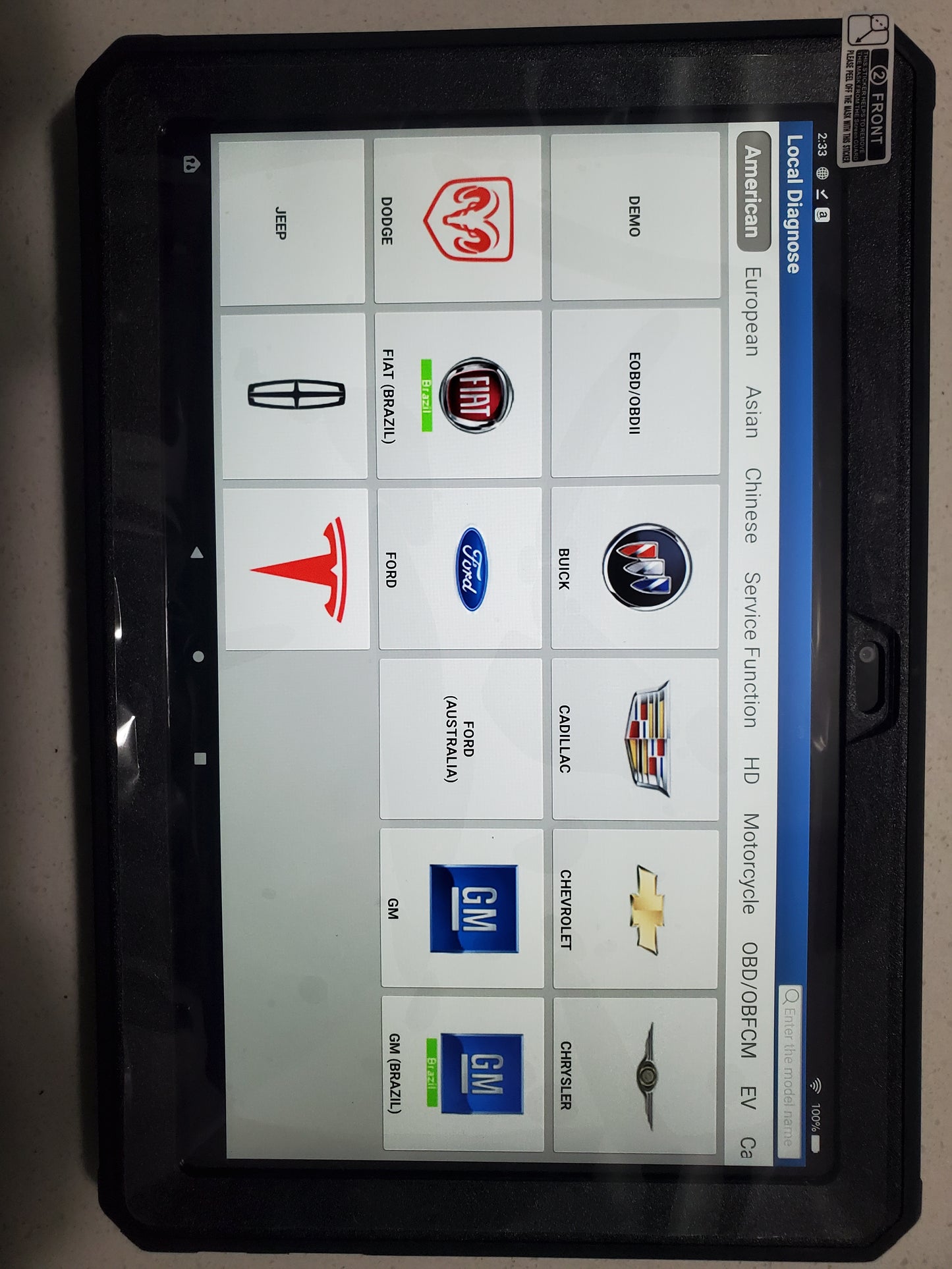 Launch Based Automotive Diagnostic Scanner ALL MAKES and MODELS 2 Years free updates