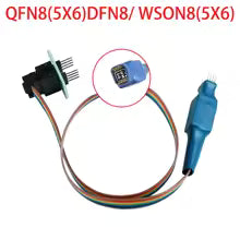 WSON8/QFN8 5x6 Test Clip Probe PUSH style For EEPROM 93CXX/25CXX/24CXX in circuit EEPROM reader/programming